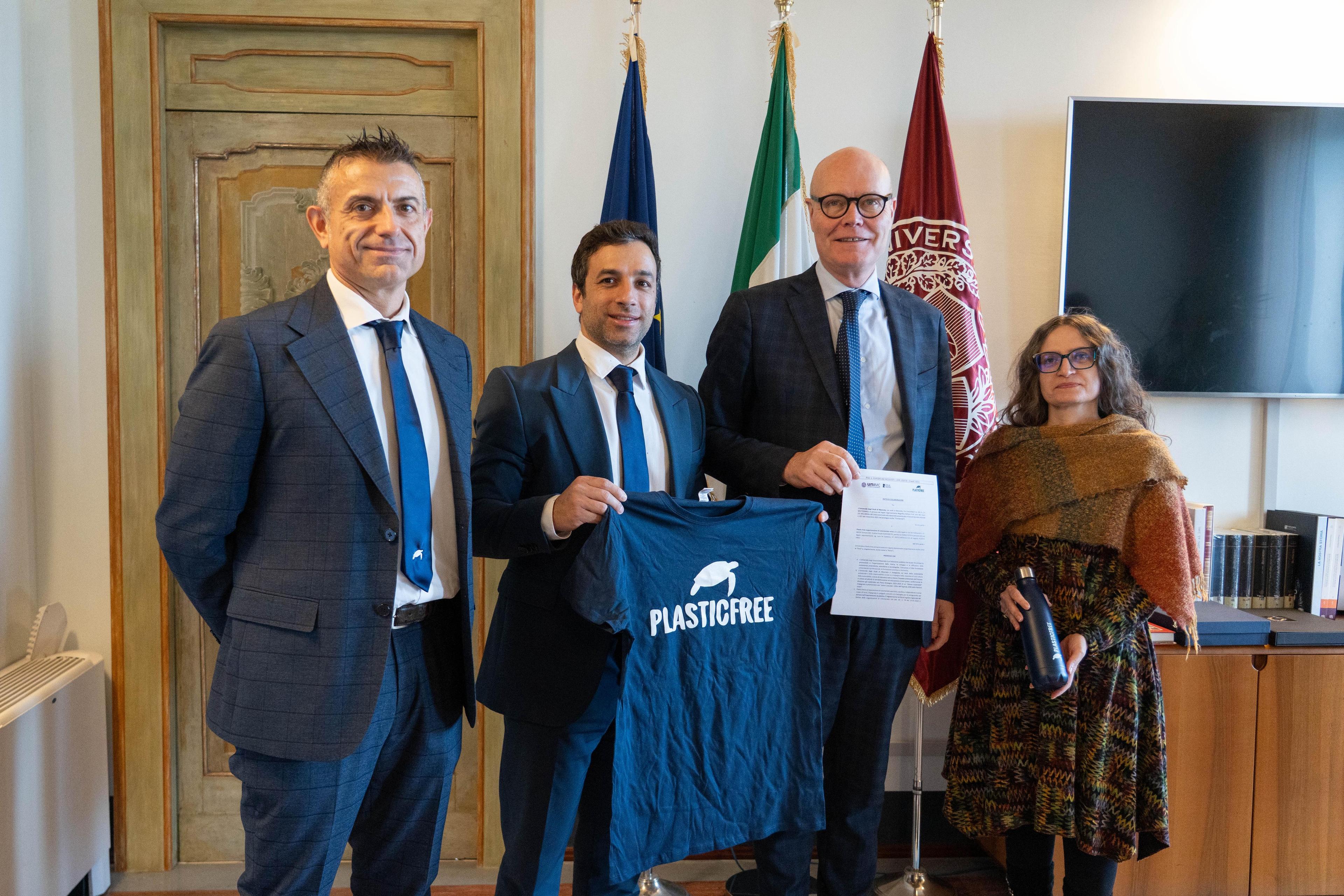 L'Università di Macerata e Plastic Free insieme contro l'inquinamento da plastica