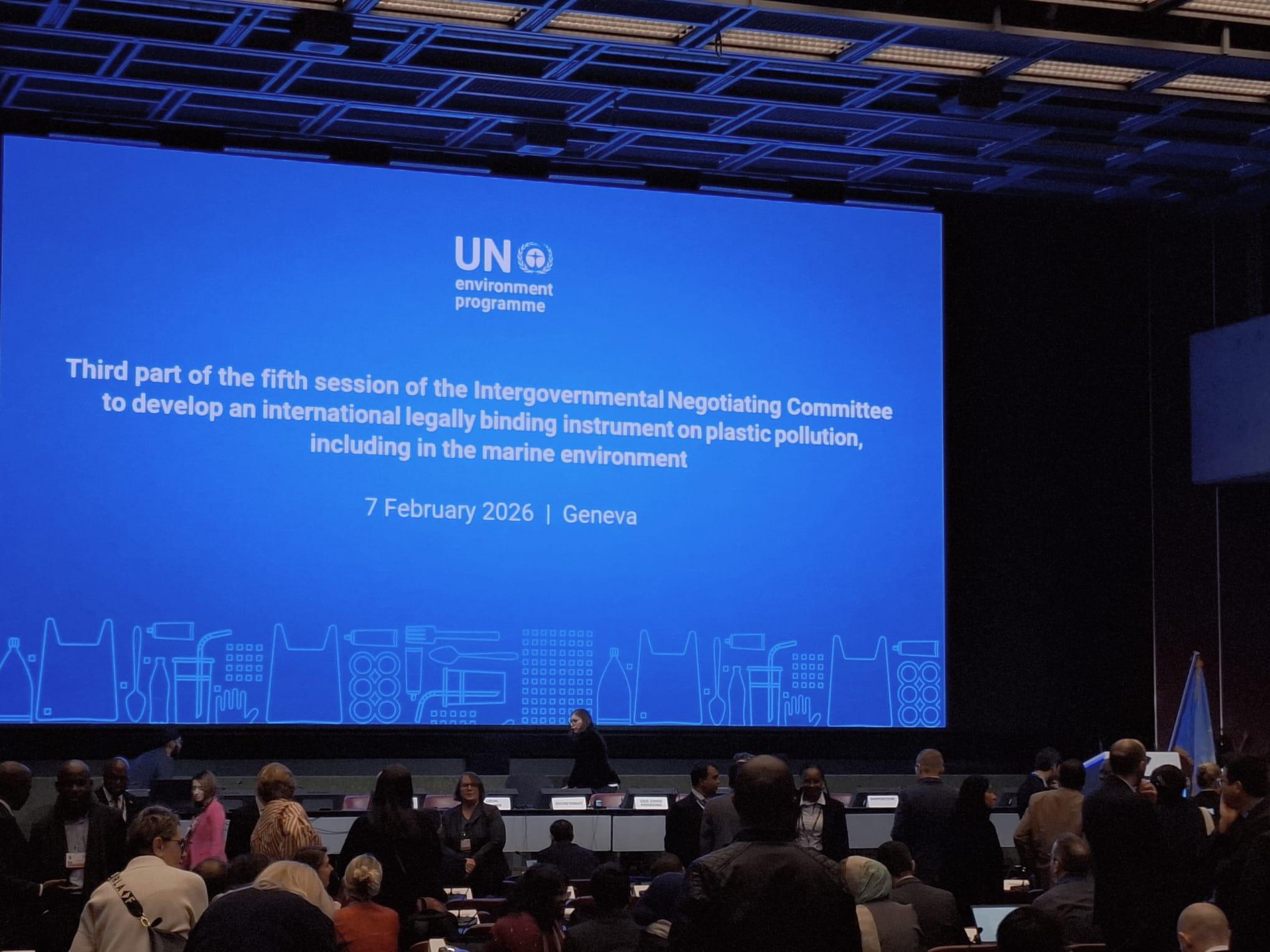 Global Plastics Treaty: Plastic Free Onlus unica associazione italiana alla sessione ONU a Ginevra