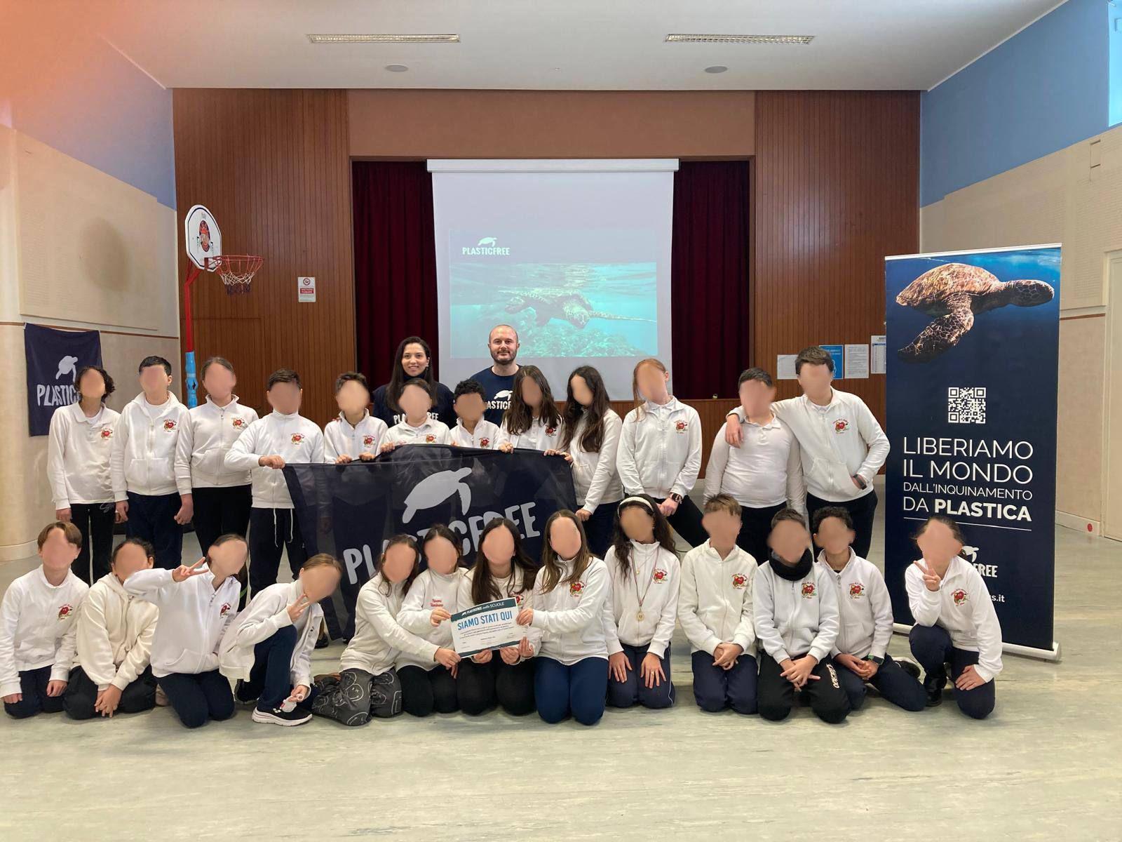 Plastic Free conclude il percorso al Merloni di Bari: coinvolti circa 200 studenti