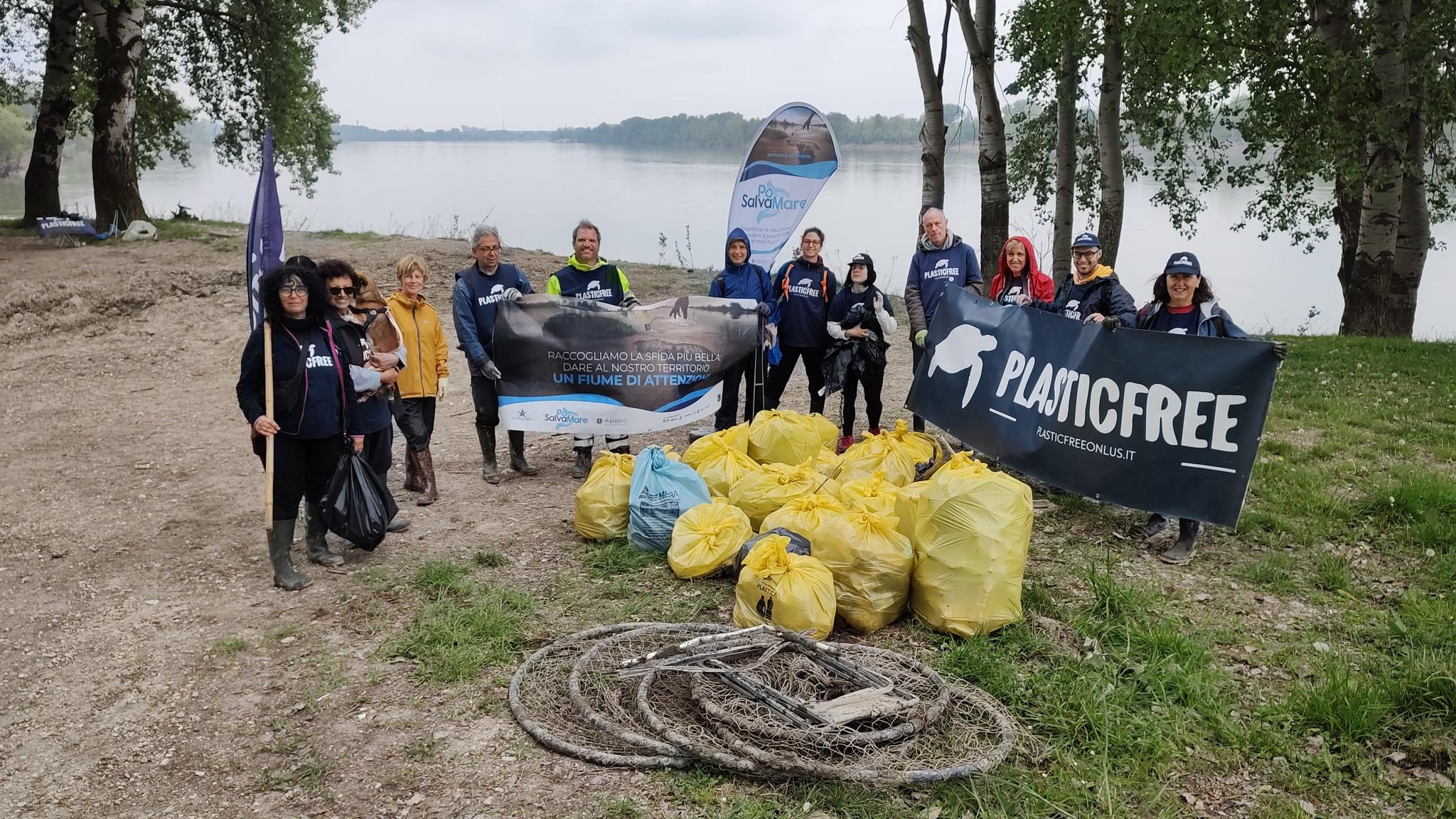 PoSalvaMare torna a Ferrara: domenica 8 marzo raccolta e monitoraggio rifiuti lungo il Grande Fiume