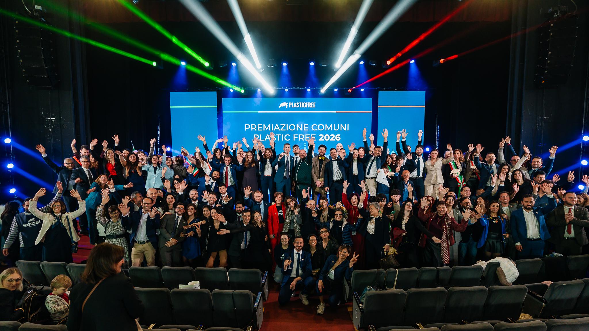 A Roma premiati i 141 “Comuni Plastic Free”, 11 con tre tartarughe