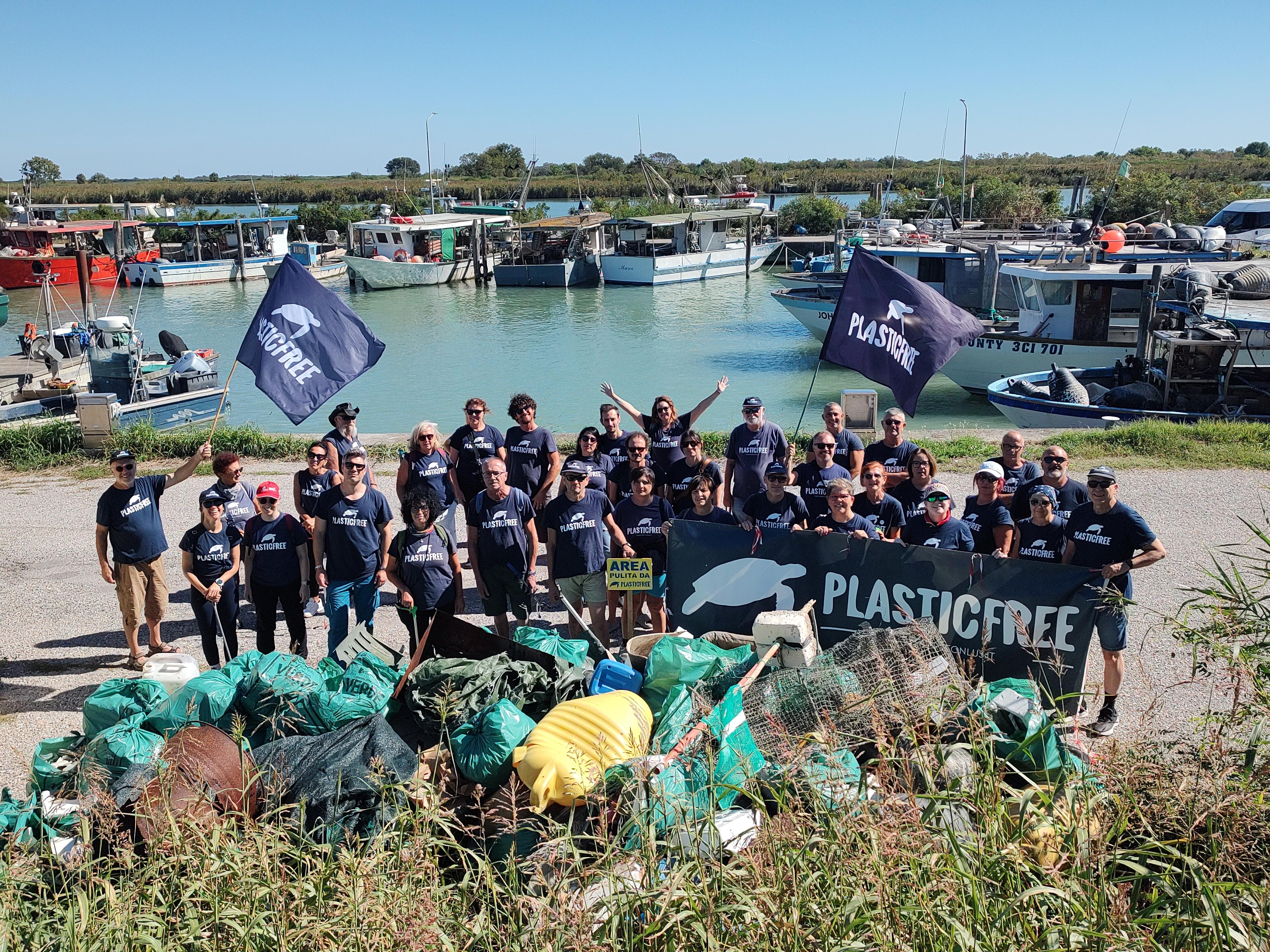 Sea & Rivers, oltre 52 tonnellate di rifiuti rimosse in tre giorni da Plastic Free